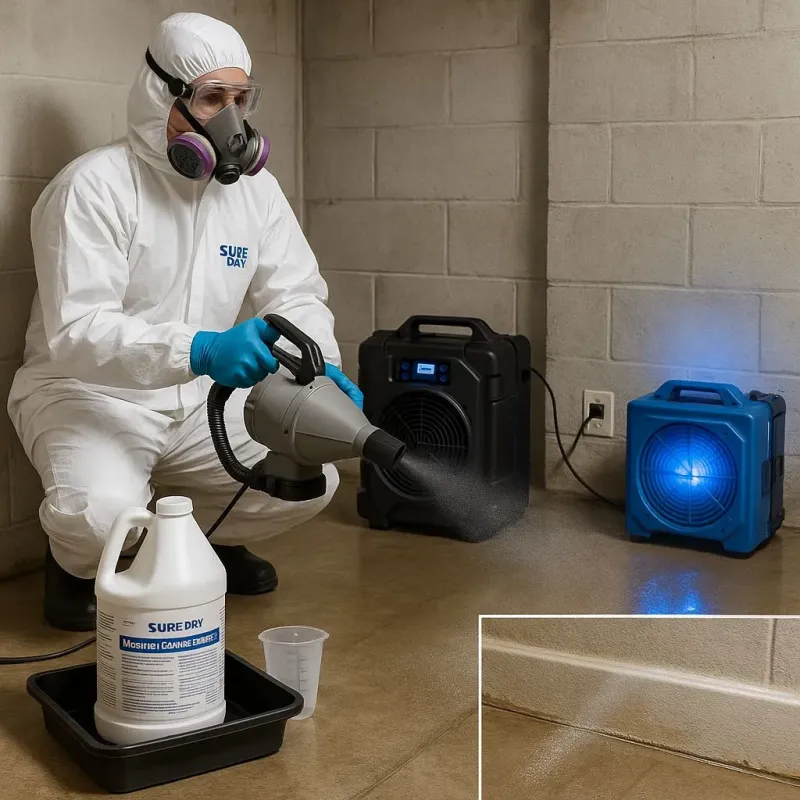 Sanitization and Odor Removal process in Mediapolis, IA