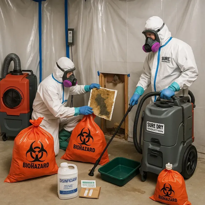 Contaminated Water Handling Protocols process in Mediapolis, IA