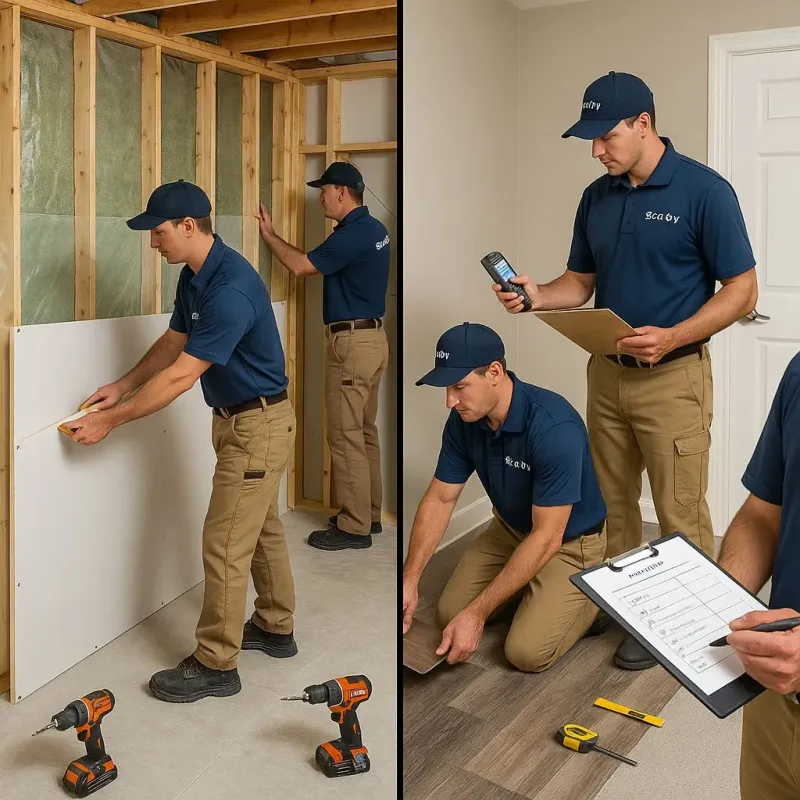 Repairs and Reconstruction process in Mediapolis, IA